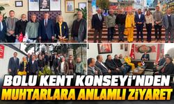 Bolu Kent Konseyi Muhtarlarla Bir Araya Geldi