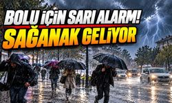 Bolu’da 33 Saatlik Yağış Alarmı! Valilik Saat Verdi