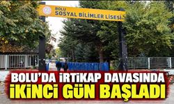 Bolu'da irtikap davasında ikinci gün başladı
