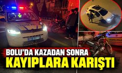 BOLU'DA KAZADAN SONRA KAYIPLARA KARIŞTI