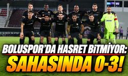 Boluspor’da Hasret Bitmiyor: Sahasında 0-3!
