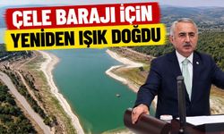 ÇELE BARAJI İÇİN YENİDEN IŞIK DOĞDU