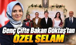 Bolu’da Genç Çifte Bakan Göktaş’tan Özel Selam