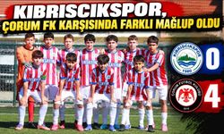 KIBRISCIKSPOR, ÇORUM FK KARŞISINDA FARKLI MAĞLUP OLDU