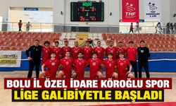 BOLU İL ÖZEL İDARE KÖROĞLU SPOR LİGE GALİBİYETLE BAŞLADI