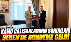 Türk Büro-Sen Kaymakam Güngör’ü Ziyaret Etti
