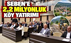SEBEN’E 2,2 MİLYONLUK KÖY YATIRIMI