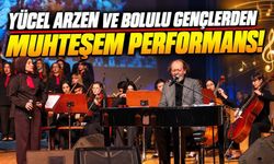 Bolu’da Sanat Şöleni! Genç Yetenekler Ayakta Alkışlandı