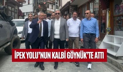 İPEK YOLU’NUN KALBİ GÖYNÜK’TE ATTI