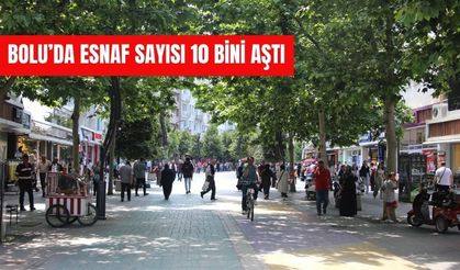Bolu’da Esnaf Sayısı 10 Bini Aştı