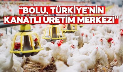 BAKAN YUMAKLI: “BOLU, TÜRKİYE’NİN KANATLI ÜRETİM MERKEZİ”