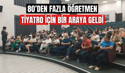 BOLU’DA ÖĞRETMENLER TİYATRO HEYECANINI YENİDEN YAŞIYOR
