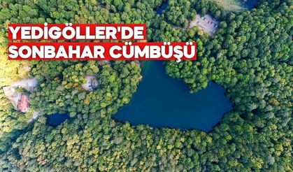 YEDİGÖLLER'DE SONBAHAR CÜMBÜŞÜ