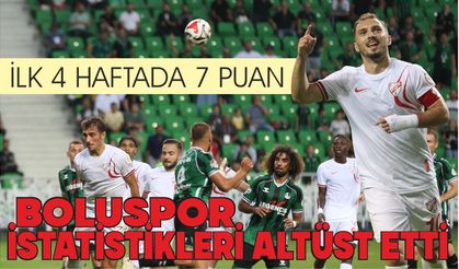 İLK 4 HAFTADA 7 PUAN