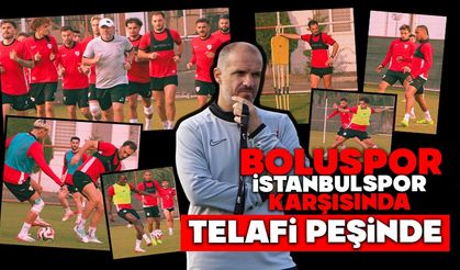 BOLUSPOR, İSTANBULSPOR KARŞISINDA TELAFİ PEŞİNDE