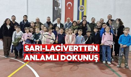 Bolu Fenerbahçeliler Derneği’nden Çocuklara Tenis Sürprizi