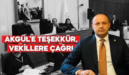 Özcan: “Akgül Gerekeni Söyledi, Diğer Milletvekilleri de Aynı Hassasiyeti Göstermeli”