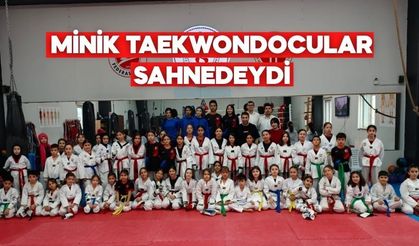 Bolu’da Minikler Tatamide Buluştu: Yılın Son Taekwondo Sınavı Yapıldı