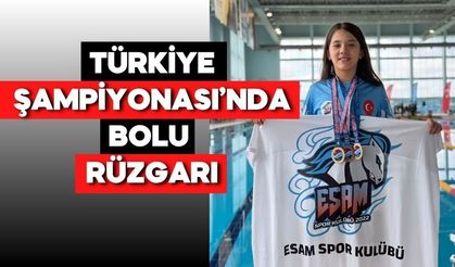 Bolu’nun Genç Yüzücüsü Ayşenur Say’dan Türkiye Şampiyonası’nda Çifte Altın