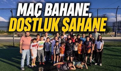 Bolu'da İki Köyün Çocukları Dostluk İçin Sahaya Çıktı