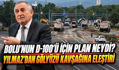 Alaaddin Yılmaz D-100’deki Çalışmaları Değerlendirdi: “Benim Gibi Bolu’nun Geleceğini Düşünmek Yürek İster”