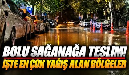Bolu’da Yağmurun En Çok Vurduğu 9 Nokta Belli Oldu
