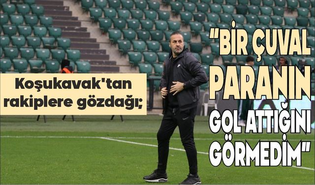 Koşukavak’tan rakiplere gözdağı;