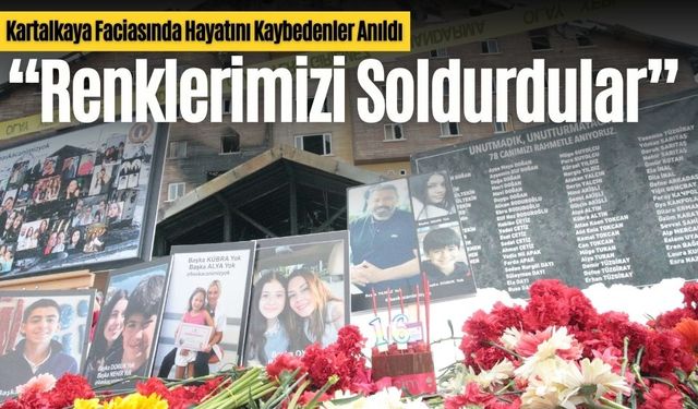 Kartalkaya Faciasında Hayatını Kaybedenler Anıldı