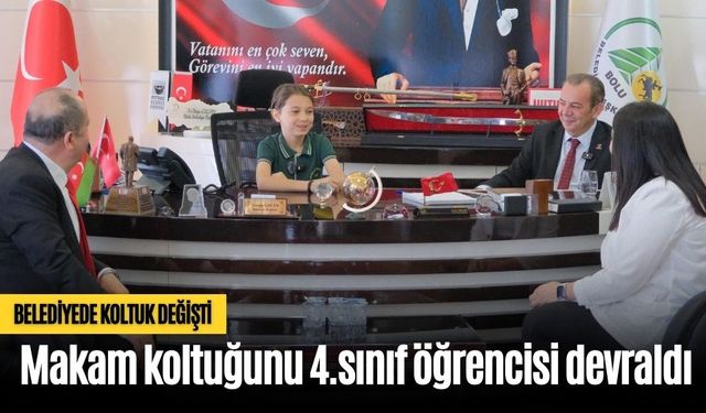 BELEDİYEDE KOLTUK DEĞİŞTİ