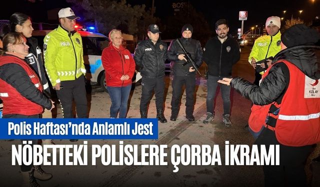 Polis Haftası’nda Anlamlı Jest