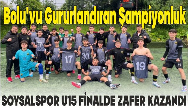 Bolu'yu Gururlandıran Şampiyonluk