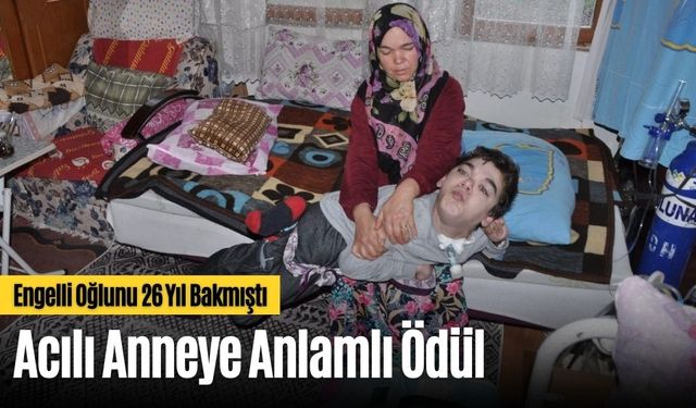 Evladını Kaybeden Fedakâr Anneye “Yılın Annesi” Ödülü
