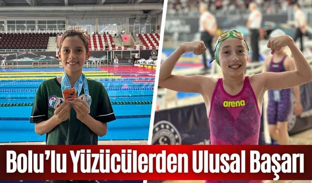 Bolu’lu Yüzücülerden Ulusal Başarı