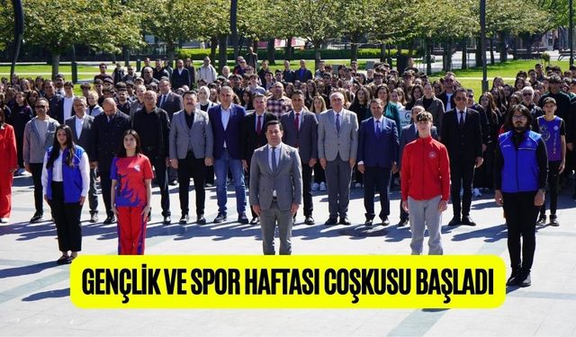 GENÇLİK VE SPOR HAFTASI COŞKUSU BAŞLADI