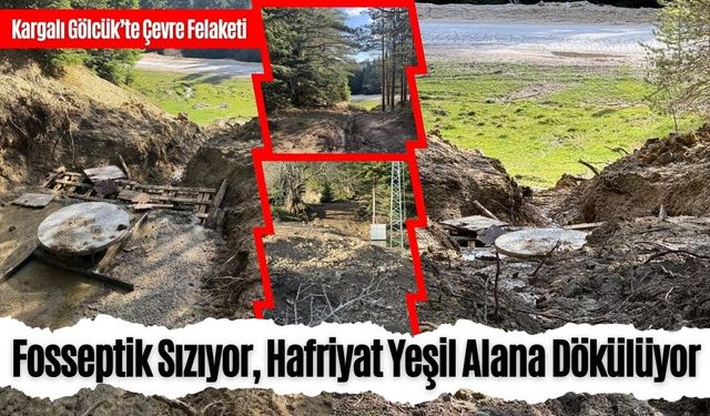 KARGALI GÖLCÜK TABİAT PARKI’NDA ÇEVRE KATLİAMI