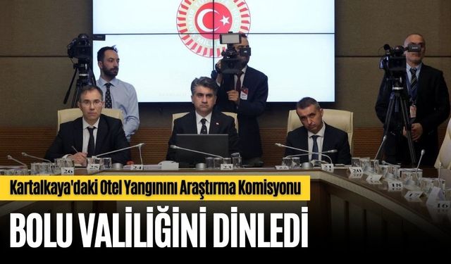 Kartalkaya komisyonu Vali Aydın’ı dinledi