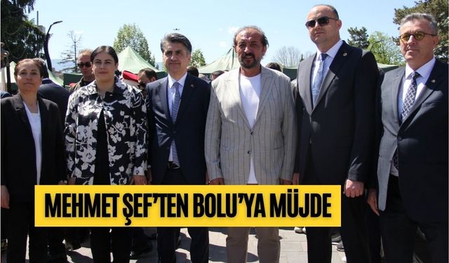 MEHMET ŞEF’TEN BOLU’YA MÜJDE, GASTRONOMİ MERKEZİ KURULUYOR