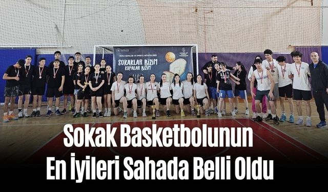 Sokak Basketbolunun En İyileri Sahada Belli Oldu