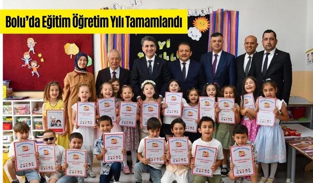 Bolu’da Eğitim Öğretim Yılı Tamamlandı