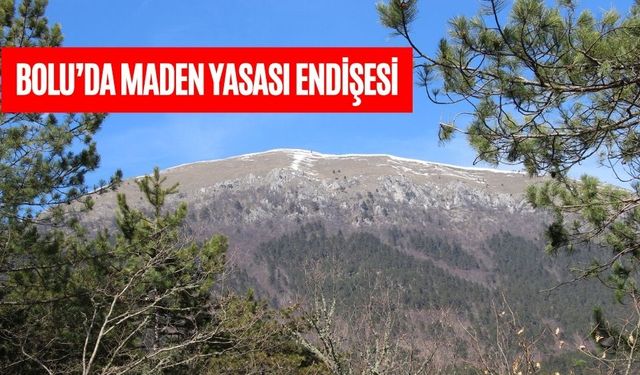 BOLU’DA MADEN YASASI ENDİŞESİ