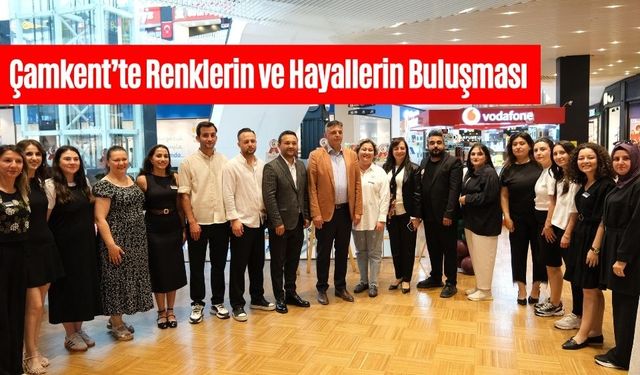 Çamkent Öğrencilerinden Sanat Dolu Yıl Sonu Sergisi
