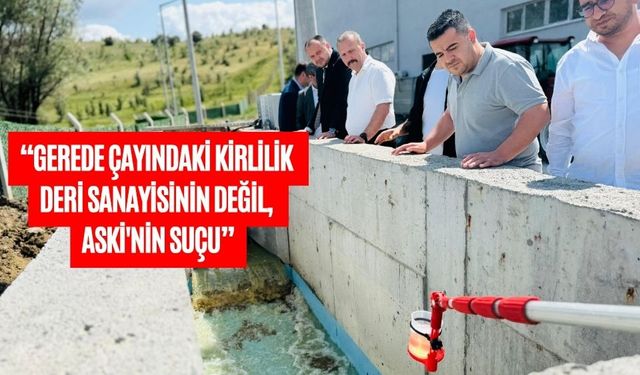 Gerede Çayı için ortak sorumluluk vurgusu
