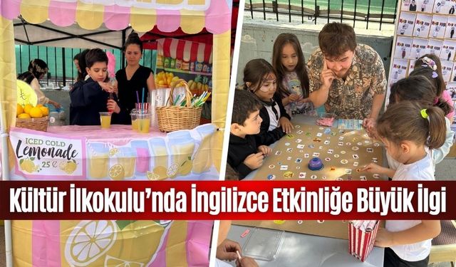 MİNİKLERİN İNGİLİZCE FESTİVALİ GÖZ DOLDURDU