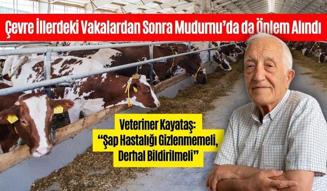 Veteriner Kayataş: “Şap Hastalığı Gizlenmemeli, Derhal Bildirilmeli”