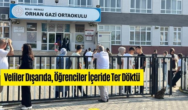 Bolu’da LGS’ye 3 Bin 164 Öğrenci Katıldı
