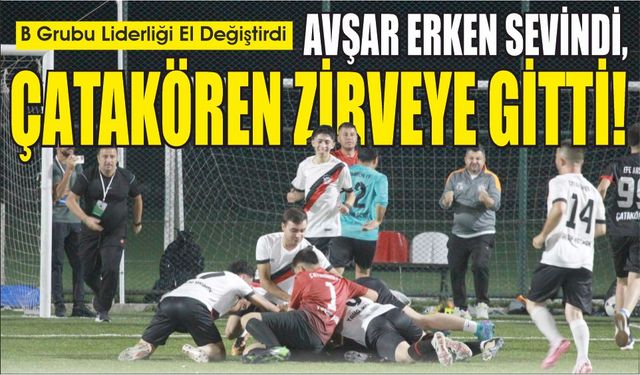 B Grubu Liderliği El Değiştirdi