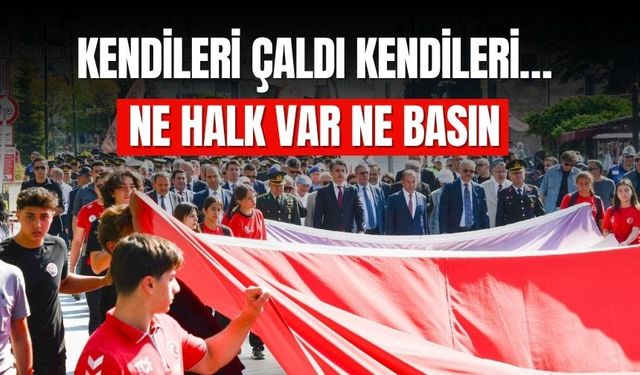 KENDİLERİ ÇALDI KENDİLERİ…NE HALK VAR NE BASIN