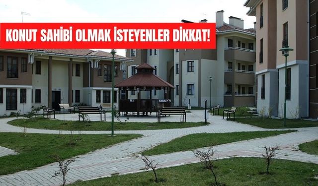 BOLU’DA 27 KAMU KONUTU SATIŞA ÇIKIYOR