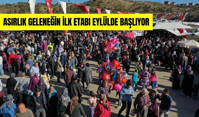 ASIRLIK GELENEĞİN İLK ETABI EYLÜLDE BAŞLIYOR