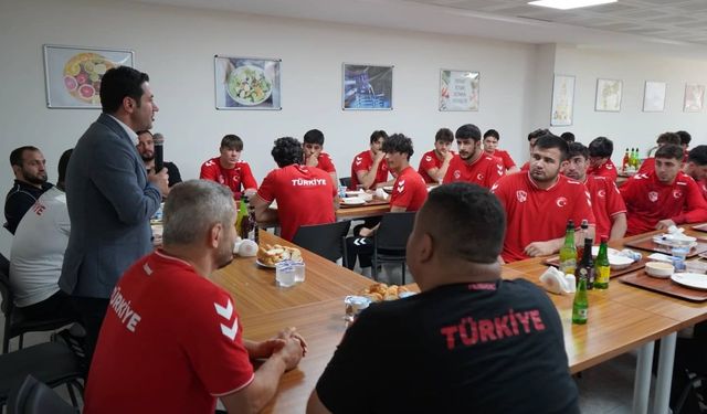 MİLLİ GÜREŞÇİLERİMİZ DÜNYA ŞAMPİYONASI ÖNCESİ İLİMİZDE KAMPA GİRDİ